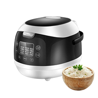 Cuiseur à riz IH 3L 1200W avec cuve intérieure en acier inoxydable 304 antiadhésive, maintien au chaud 24h, panneau tactile IMD, cuisson rapide du riz, soupes, ragoûts et cuisson vapeur