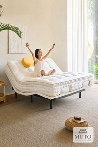Materasso Elettrico Intelligente Artigianale in Crine di Cavallo 280mm, Qualità di Lusso, Multifunzionale, Letto Regolabile per un Sonno Ottimale - Product Image 1