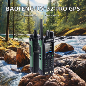 Baofeng 10W Uv32pro Multi Band Woki Toki App Programma Twee Weg Radio Baofeng UV-32 <span class=keywords><strong>Pro</strong></span> Walkie Talkie Lange Afstand Met Gps - Product Image 5