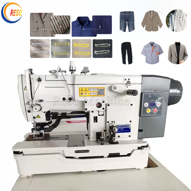High-Speed Clothing Button Hole Flats Sew Machine Computerized Automatic buttonhole sewing machine