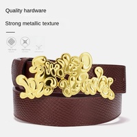 Ceintures en Cuir Véritable de Designer, Ceintures de Fabricants, Vintage, Gravées, Boucle à Ardillon, Logo Personnalisé, Cadeau pour Hommes