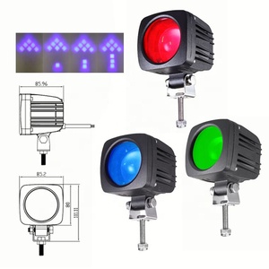 Green/<b>Red</b> Anticolision <b>LED</b> Blue Flash Beam Safety Spot <b>Light</b> - Product Image 1