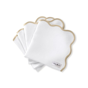 Vente <span class=keywords><strong>en</strong></span> gros <span class=keywords><strong>de</strong></span> napperons et <span class=keywords><strong>de</strong></span> serviettes à bord ondulé brodé, serviettes brodées <span class=keywords><strong>en</strong></span> lin festonné pour restaurants <span class=keywords><strong>de</strong></span> mariage - Product Image 3