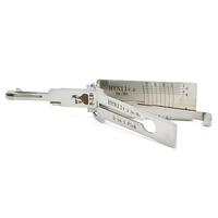 Lishi 2-en-1 HYN11 V.2 Outil de crochetage et de décodage automatique Lishi 2-en-1 Outil de crochetage et de déverrouillage Outil de serrurier pour clés de véhicule