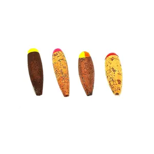 Wholesale Custom Size Or Shape Fishing Bite Indicator Slip Bobbers Stopper Cork Floats