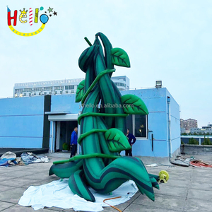 Set de Accesorios para Teatro de Pantomima, Tallo de Frijol Gigante Inflable Verde - Product Image 4