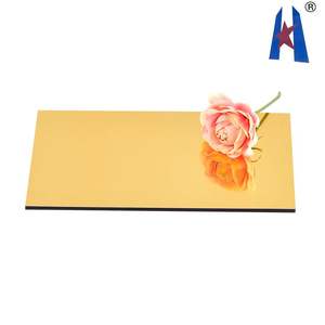 Panneaux composites Alucobond Blanc et Or, découpés à la machine, 4 mm, effet miroir doré, couleur <span class=keywords><strong>Maurice</strong></span>, liste de prix, revêtement <span class=keywords><strong>en</strong></span> Arabie Saoudite - Product Image 6