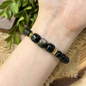 Bracelet naturel en perles de verre colorées pour la conscience spirituelle, service OEM ODM pour les grossistes, choix de pierres personnalisées - Product Image 4