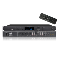 Processeur audio karaoké numérique professionnel Double ECHO + REVERB DSP effecteur coque métallique