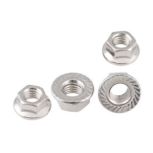 Bán trực tiếp thép không gỉ M6 M8 din6923 đánh bóng <span class=keywords><strong>Hex</strong></span> mặt bích hạt chất lượng cao cho ngành công nghiệp & ứng dụng khai thác mỏ - Product Image 4