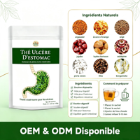 Tisane Naturelle aux Plantes Médicinales pour l'Estomac : Soulage l'Inconfort et Apaise les Ulcères Gastriques