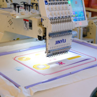 2024 nouvelle Machine à coudre informatisée multifonctionnelle à tête unique 9/12/15 aiguilles
