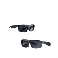 Lunettes de traduction IA M6Pro avec écouteurs à conduction osseuse, idéales pour le cyclisme et la conduite, multilingues