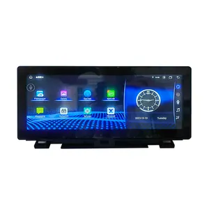 CPU 10.25 "8 core, pemutar dvd mobil stereo gps radio otomatis 4 + 64GB dengan mobil android 13 nirkabel untuk Lexus NX 2014-2017