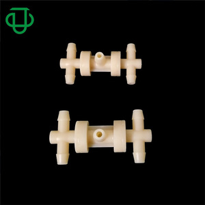 Válvula de Retención de Cinco Vías de Plástico ABS JU PlasFitting de 14 Pulgadas, de Acción Simple, para Agua a Baja Presión - Product Image 2