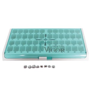 48 couronnes dentaires préformées en acier inoxydable, couronnes temporaires pour molaires primaires, enfants et adultes, restauration en clinique - Product Image 4