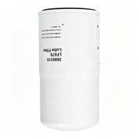 Filtre à huile résistant à l'usure et à la corrosion 3889310, pièce de moteur diesel pour engins de construction, original et neuf