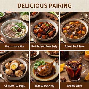 Anís estrellado premium en frasco de 110g para supermercados, condimento asiático de alta calidad, listo para exhibir, precio de fábrica al por mayor - Product Image 5