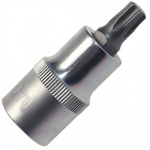 <b>T</b>-70 Torx Socket Wrench Insert Crv Steel 1/2 Inch <b>Drive</b> - Product Image 2