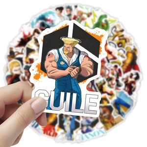 50 pezzi creativi Street Fighter Graffiti e personaggi dei giochi dei cartoni animati <span class=keywords><strong>adesivi</strong></span> per <span class=keywords><strong>casco</strong></span> fatto da te per la decorazione della casa personalizzata - Product Image 4