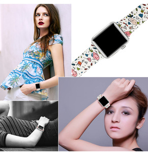 Bracelet de montre en silicone liquide personnalisable pour Apple Watch SE S7 6 S5 4 Series Ultra 3 2, idéal pour le sport et la personnalisation (vente en gros) - Product Image 2