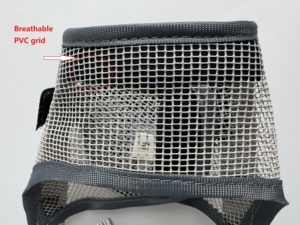 부드러운 에어 메쉬가 있는 개 입마개 - Product Image 4
