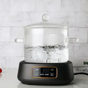 1350ml 1500ml Chất lượng cao giá rẻ chịu nhiệt cao Borosilicate đôi-tai nấu ăn chậu thủy tinh