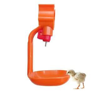 High quality poultry water feeder chicken water drinking needle nipple drinker with cup