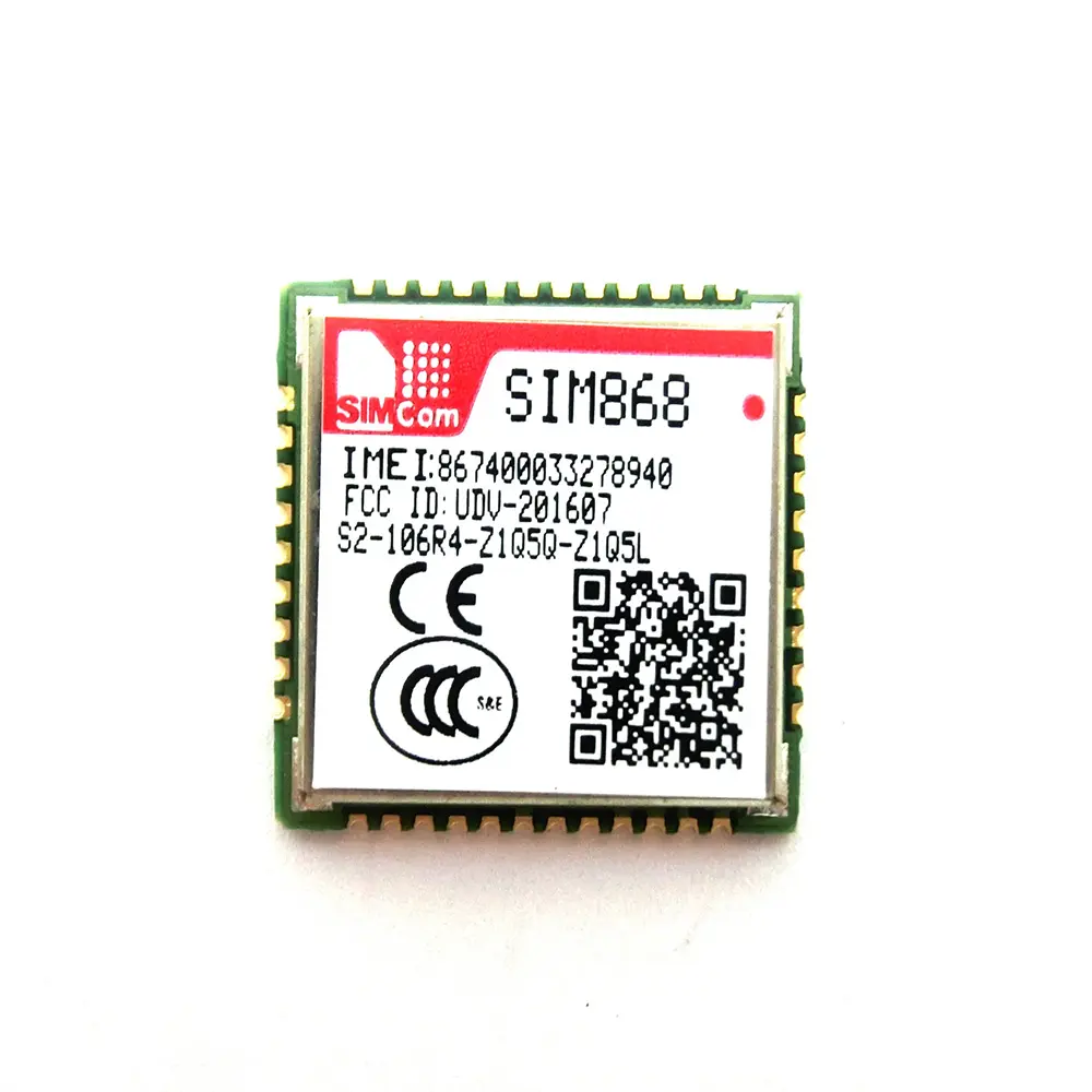 SIM868 Hochwertiger Distributor SIMCOM 2G gsm Modul Kleines GSM/<span class=keywords><strong>GPRS</strong></span> GNSS Modul SIM868