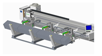 Mesin Pemotong Pipa Plat Logam Delta Pendingin Air CNC 6024 untuk Pemotongan Plat Logam Stainless Steel 3000W Fiber Laser