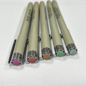 Perlengkapan Seni Grosir Pabrik 16pcs Pena Fineliner Pigmen Berbasis Air untuk Sketsa dan Menggambar - Product Image 3