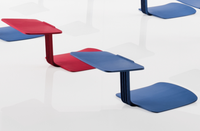 De travail polyvalent surface pour écrire ou en utilisant des ordinateurs portables sur le sol sans assemblage requis bureau