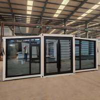 Casa Contenedor Modular Expandible de 20, 30 y 40 pies, Hogar Prefabricado Portátil para Dormitorio Europeo