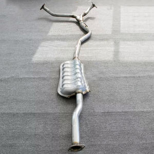 Гоночный универсальный глушитель из нержавеющей стали, высокопроизводительная система выхлопных труб автомобиля, глушитель для Subaru Legacy Outback Forester - Product Image 4