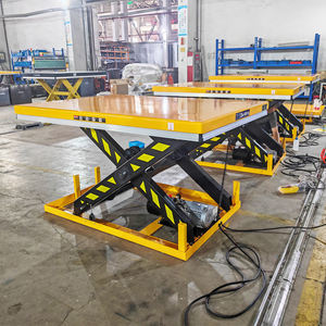 स हाइड्रोलिक गोदाम कार्गो लिफ्ट हाथ पैलेट ट्रक हाइड्रोलिक कैंची लिफ्ट टेबल - Product Image 4