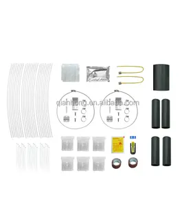 144 cores Dome type heat-shrinkable sealing fiber splice closure with 1+4 ports FOSC 400 A4  GJS03S  M1AX SERIES