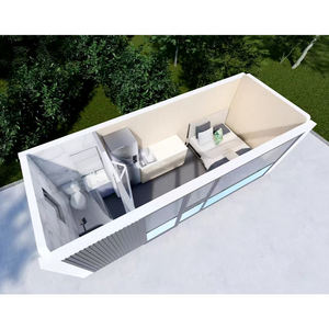 Petites maisons préfabriquées modulaires de 20 pieds Préfabriquées de luxe Conteneur Cabine Apple Hôtel Casas Prefabricadas Maisons à vendre - Product Image 5