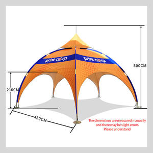 Carpa de Exhibición FEAMONT, Carpa Arqueada Impermeable con Estructura de Acero para Eventos al Aire Libre, Fiestas y Festivales, Duradera - Product Image 2