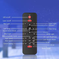 Lampes LED intelligentes à effet d'ondes océaniques - Lampe de projection d'étoiles à intensité variable, lumière de nuit moderne et relaxante pour la chambre à coucher