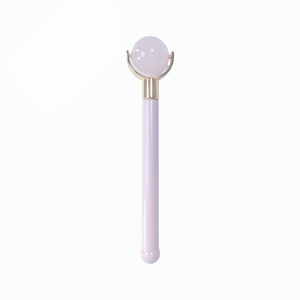 Rodillo facial de jade de cuarzo rosa 100% natural de una sola cabeza - Product Image 6