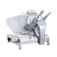 Trancheuse à viande électrique semi-automatique de comptoir CS-250 Deluxe, robuste, 250 mm, 10 pouces, lame italienne, alliage d'aluminium durable