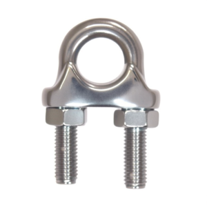 Stainless Steel <b>U</b>-<b>Bolt</b> Clamp AISI 316 DIN 741 Lifting And Anchoring Accessory - Product Image 2