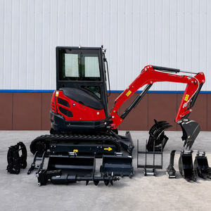 Accessoires Complémentaires Gratuits, Moteur EPA, Mini-Excavatrice sur Chenilles Kubota, Excavatrice Compacte 1 Tonne, 2 Tonnes, 3,5 Tonnes à Vendre - Product Image 3