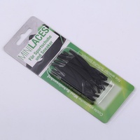 Mini élastiques pour chaussures, 1 paire, emballage personnalisé de haute qualité, sans, lacets élastiques, avec emballage personnalisé