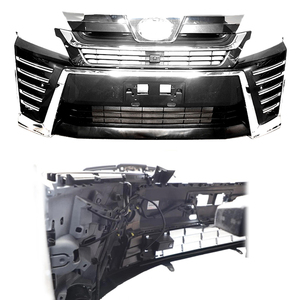 สำหรับ <span class=keywords><strong>Toyota</strong></span> <span class=keywords><strong>Vellfire</strong></span> รุ่น 20 ปี 2008-2014: กันชนหน้าทรง 35 แบบตรงรุ่น (ไม่ต้องเปลี่ยนไฟหน้า, ไม่รวมลิ้นกันชน) - Product Image 6