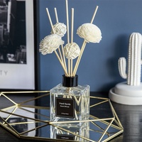 Diffuseur de parfum à bâtonnets en fibre blanche, marque privée, luxe, pour hôtel et décoration intérieure, vente en gros usine