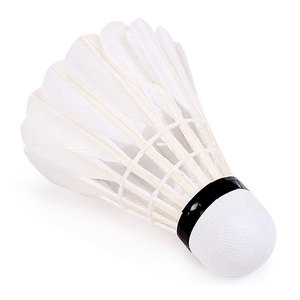 <span class=keywords><strong>Double</strong></span> Happiness 401A <span class=keywords><strong>Badminton</strong></span> Jeu d'entraînement intérieur et extérieur Balle résistante au jeu épaisse et soignée - Product Image 4