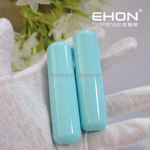 New Design Capsule Shape Round Pill Lipstick Tubes Custom Logo Hot Stamping Wholesale China Factory Plastic Cosmetic Packaging - Product Image 4