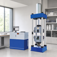 Machine d'essai de traction à espace unique WAW-500L 50 tonnes, équipement d'essai de traction des matériaux pour usage industriel et de laboratoire