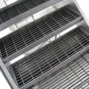New Arrivals Grade 304 Steel Floor Grate Stainless Steel Grating Stair Treads For Stair Treads